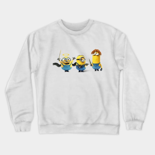 Superminions Crewneck Sweatshirt by Winchestered